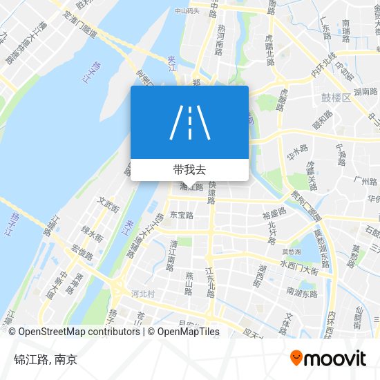锦江路地图