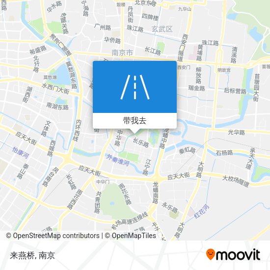 来燕桥地图