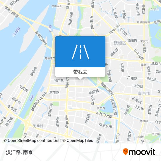 汉江路地图