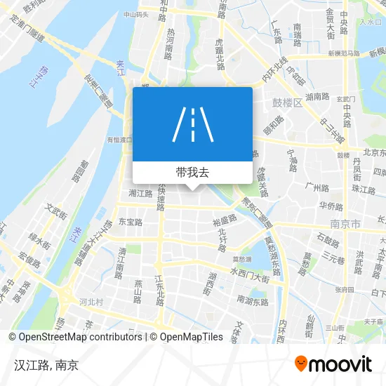 汉江路地图