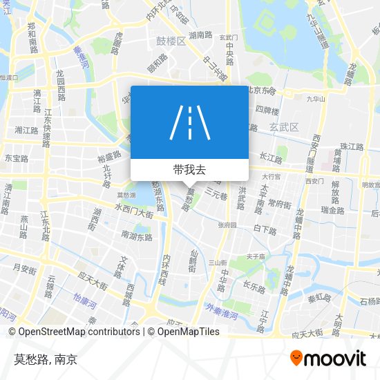 莫愁路地图