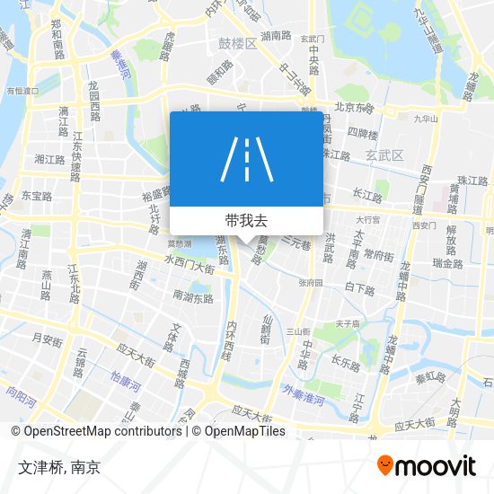 文津桥地图