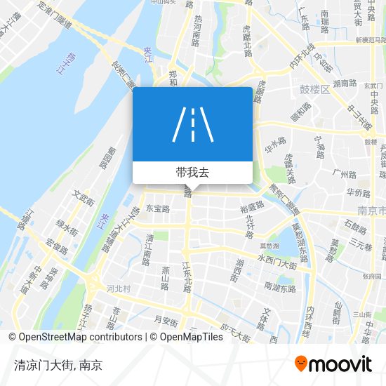 清凉门大街地图