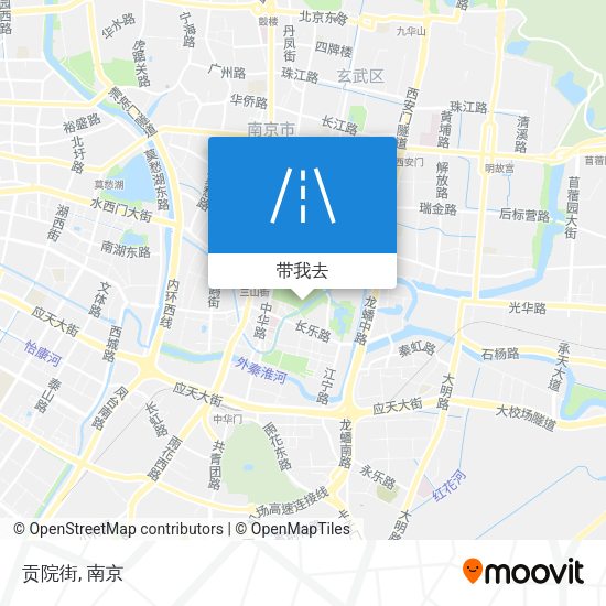 贡院街地图