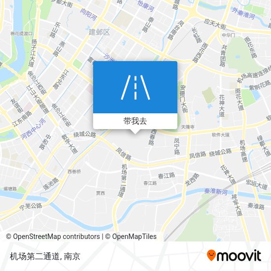 机场第二通道地图
