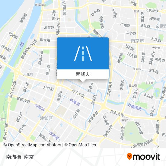 南湖街地图