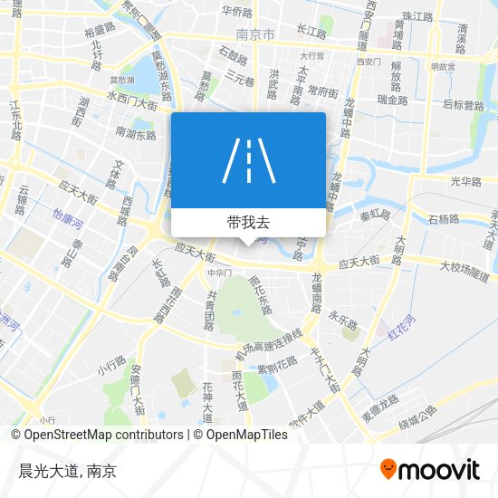 晨光大道地图