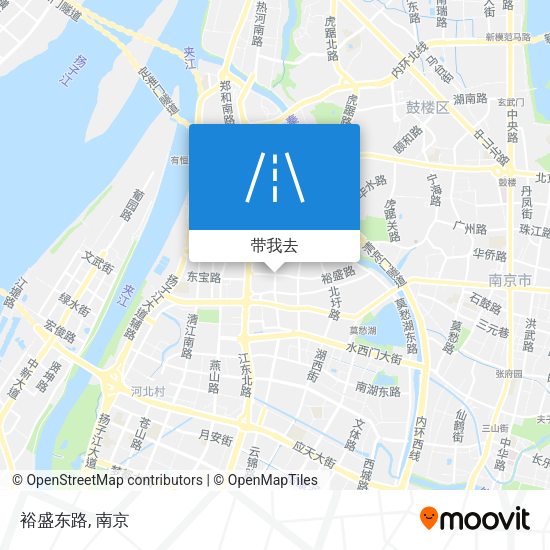 裕盛东路地图