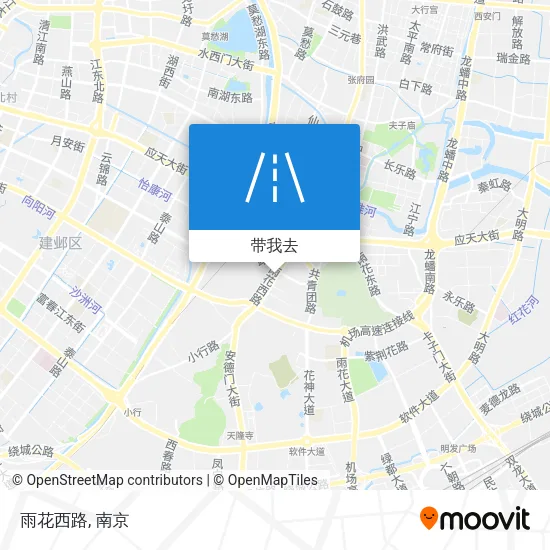 雨花西路地图
