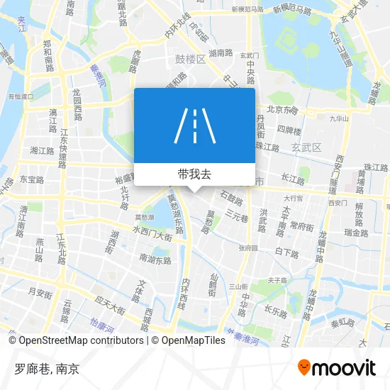 罗廊巷地图