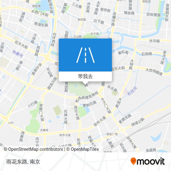 雨花东路地图