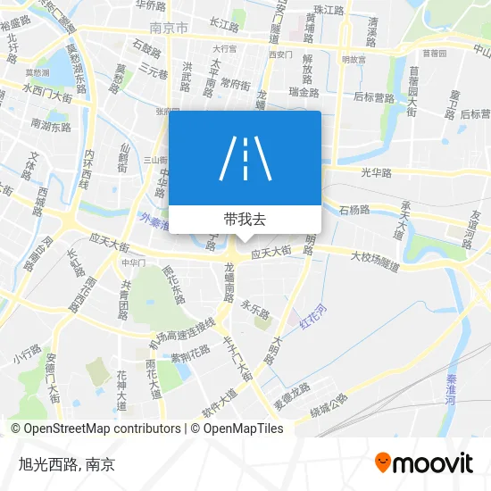 旭光西路地图