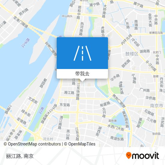 丽江路地图
