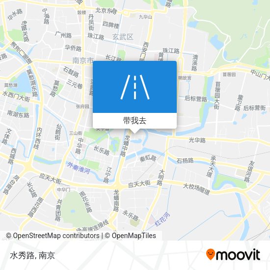 水秀路地图