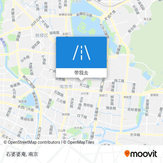 石婆婆庵地图