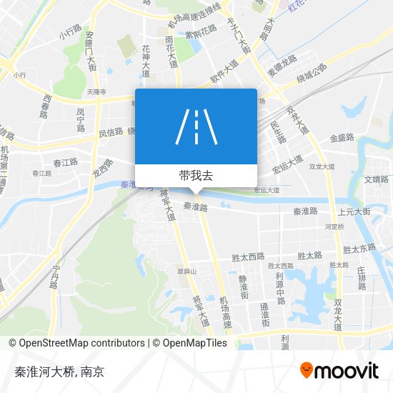 秦淮河大桥地图
