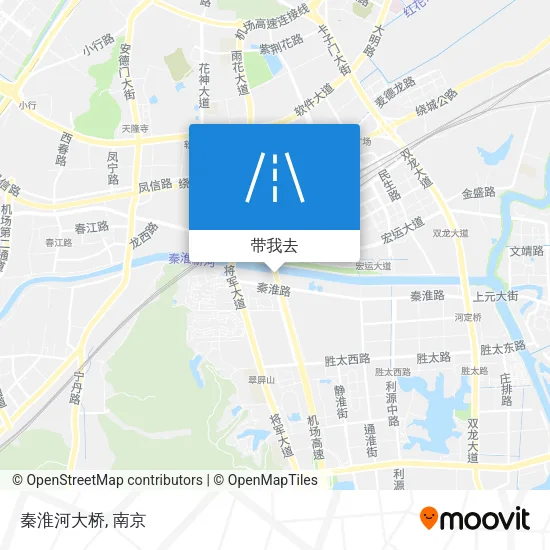 秦淮河大桥地图