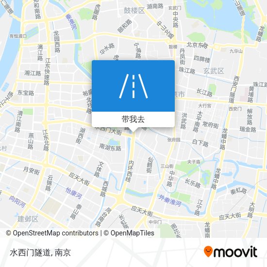 水西门隧道地图