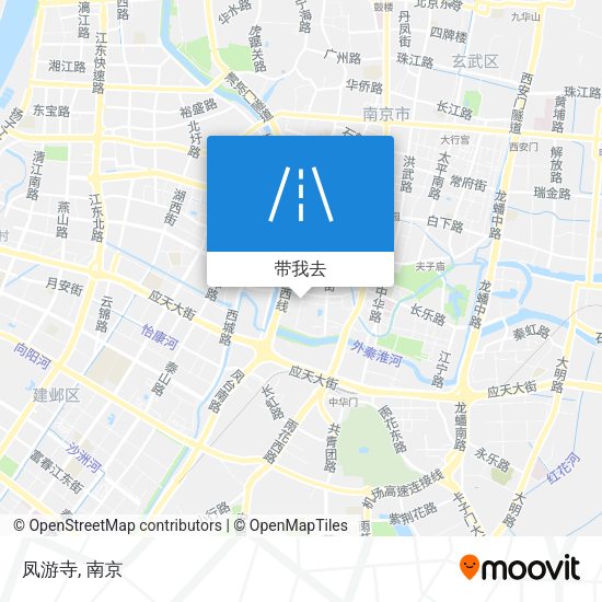 凤游寺地图