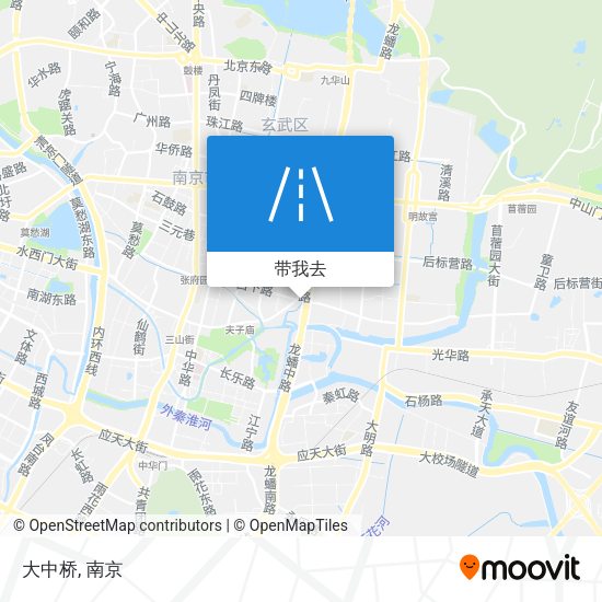 大中桥地图