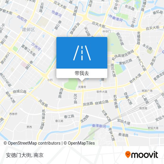 安德门大街地图