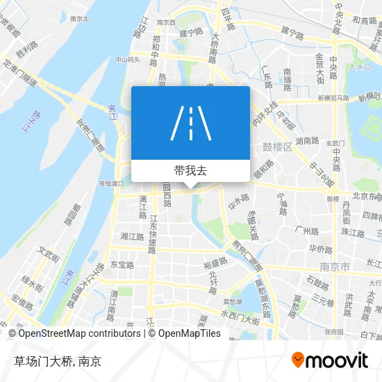 草场门大桥地图