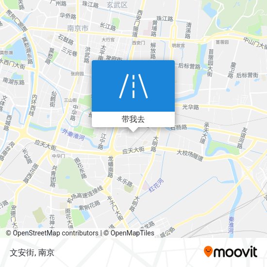 文安街地图