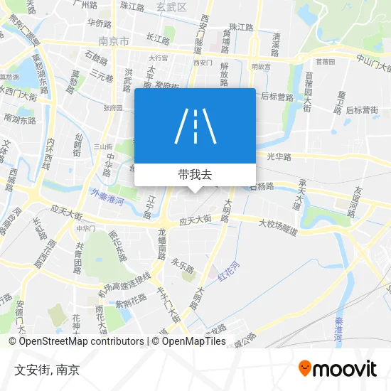 文安街地图