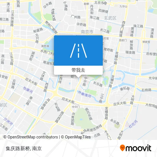集庆路新桥地图