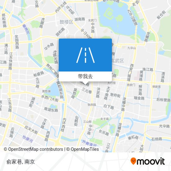 俞家巷地图