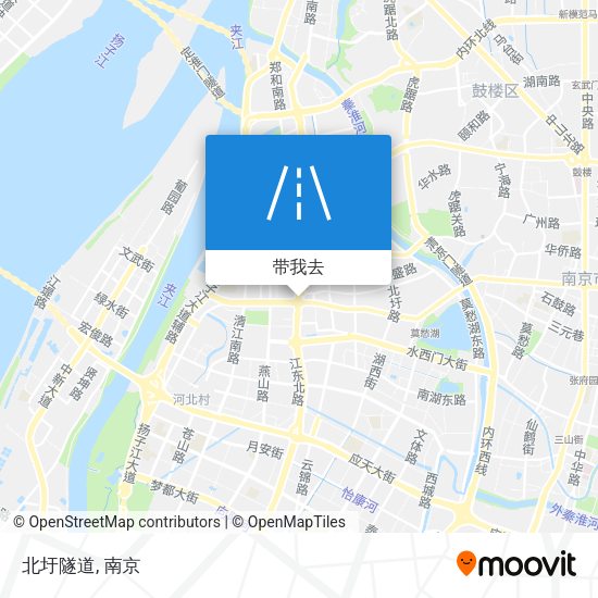 北圩隧道地图