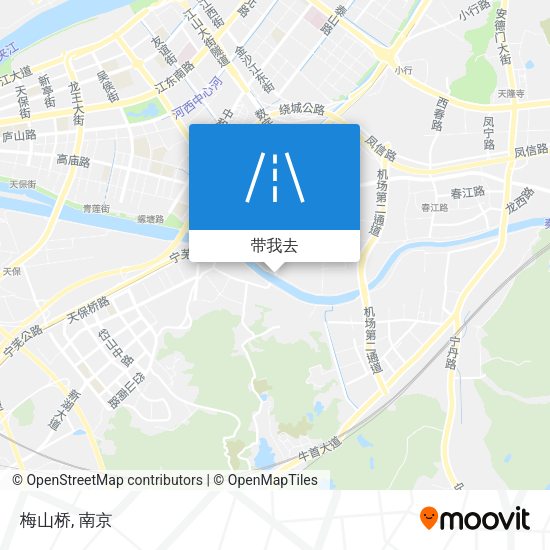 梅山桥地图
