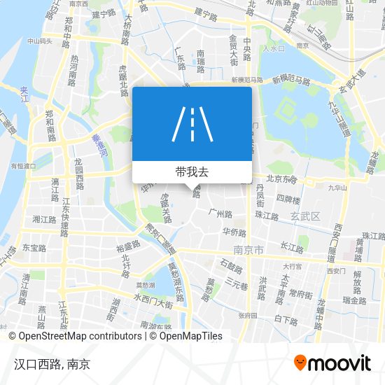 汉口西路地图
