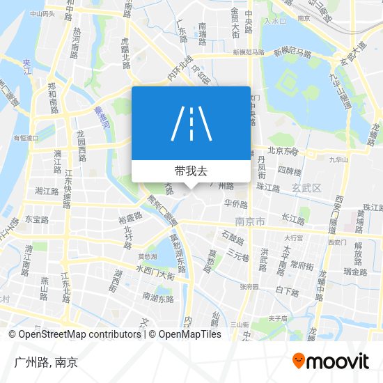 广州路地图