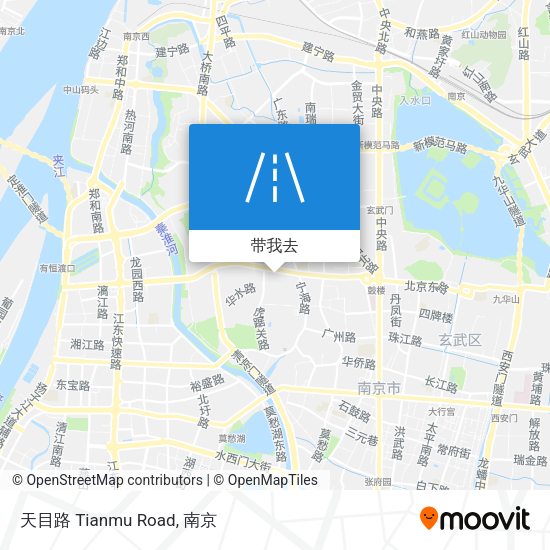 天目路 Tianmu Road地图