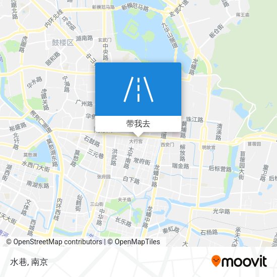 水巷地图