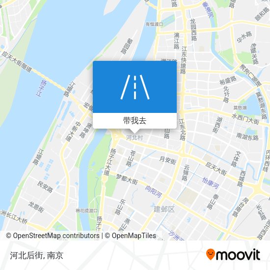 河北后街地图