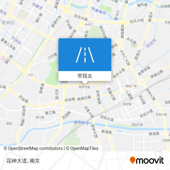 花神大道地图