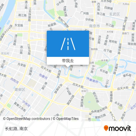 长虹路地图