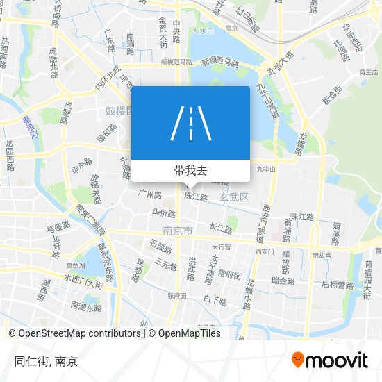同仁街地图