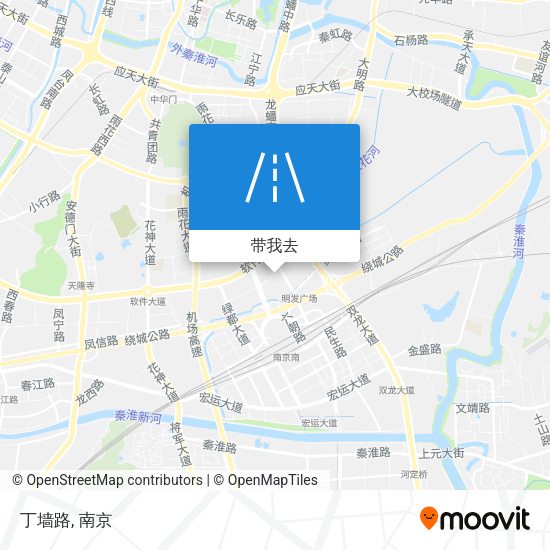 丁墙路地图