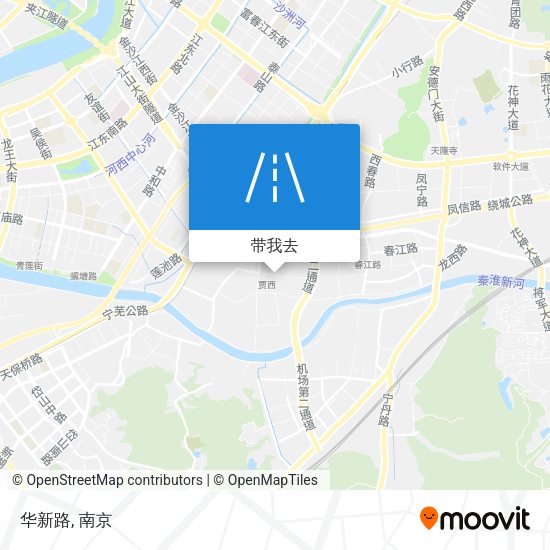 华新路地图