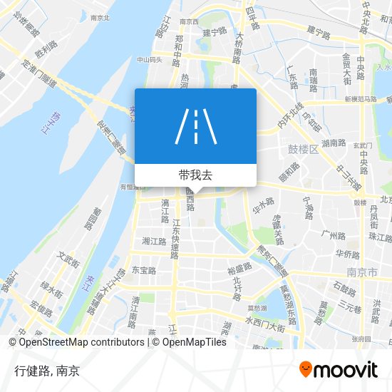 行健路地图