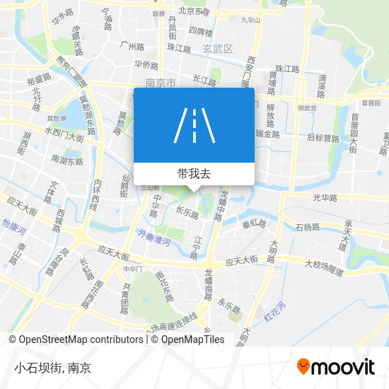小石坝街地图