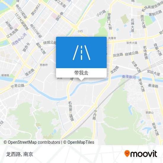 龙西路地图