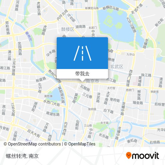 螺丝转湾地图