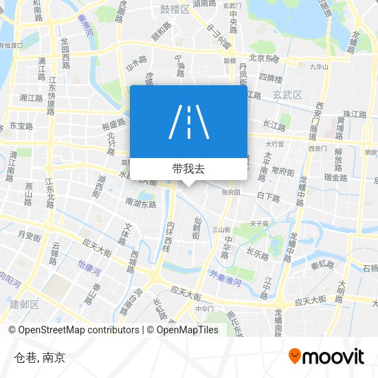 仓巷地图