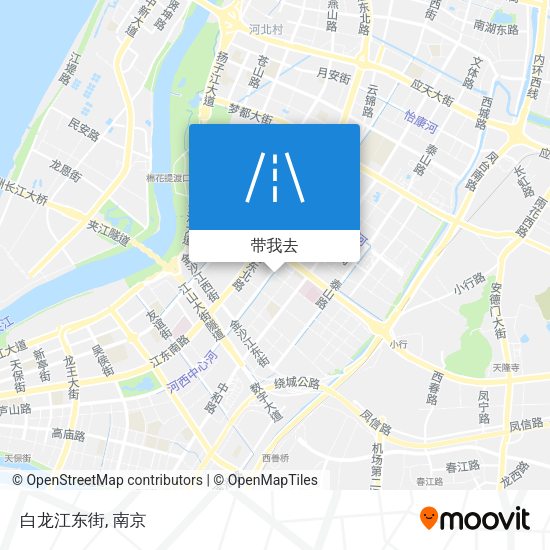 白龙江东街地图