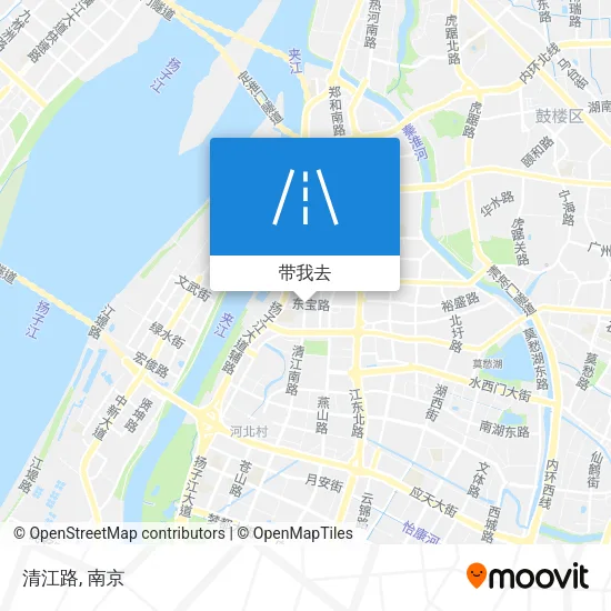 清江路地图