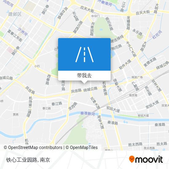铁心工业园路地图